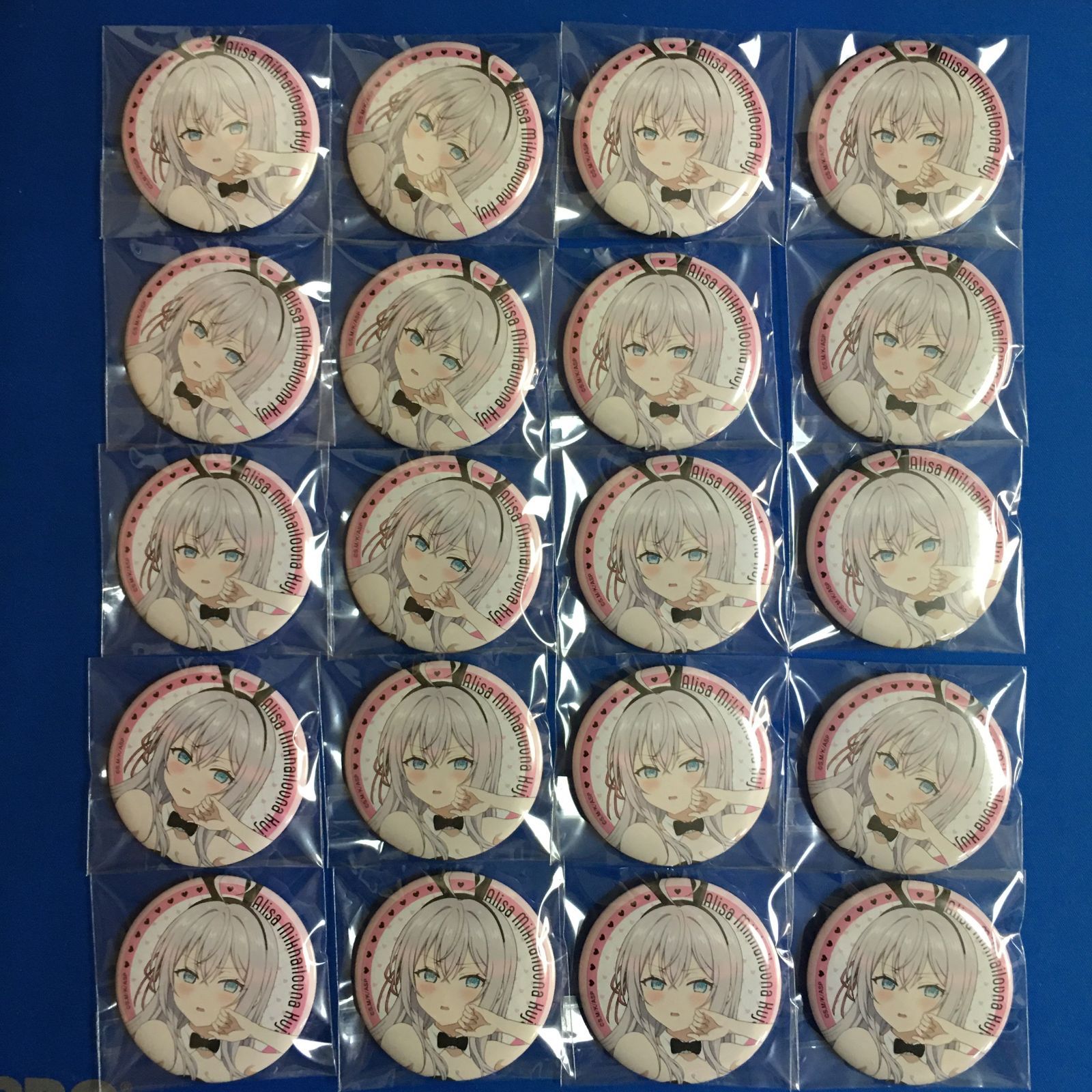 ロシデレ 缶バッジ アーリャ 時々ボソッとロシア語でデレる隣のアーリャさん