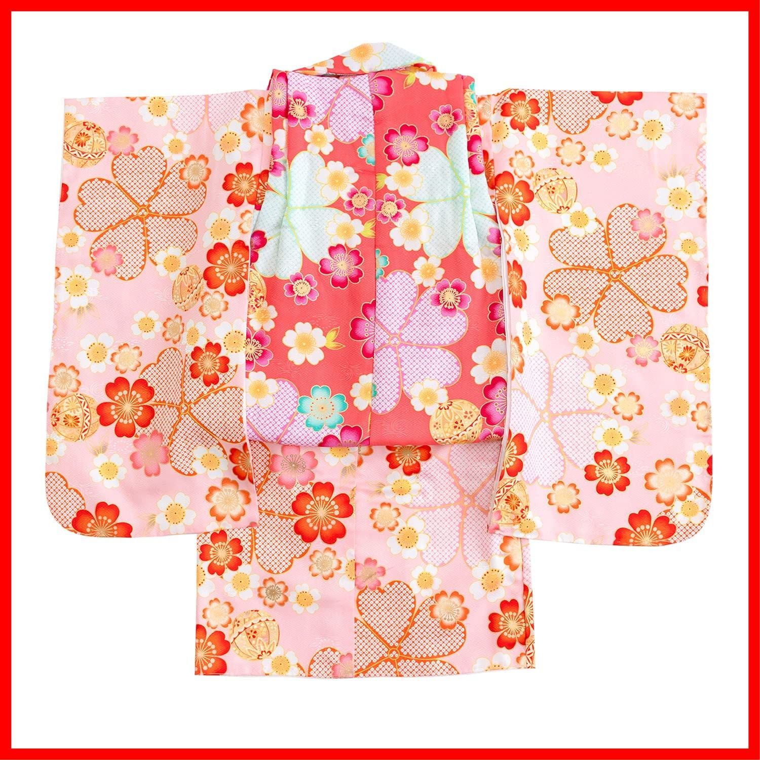  フルセット 小物 被布 753 セット 着物 華やか 女の子 3歳 C 七五三 カッター その他 文房具 事務用品