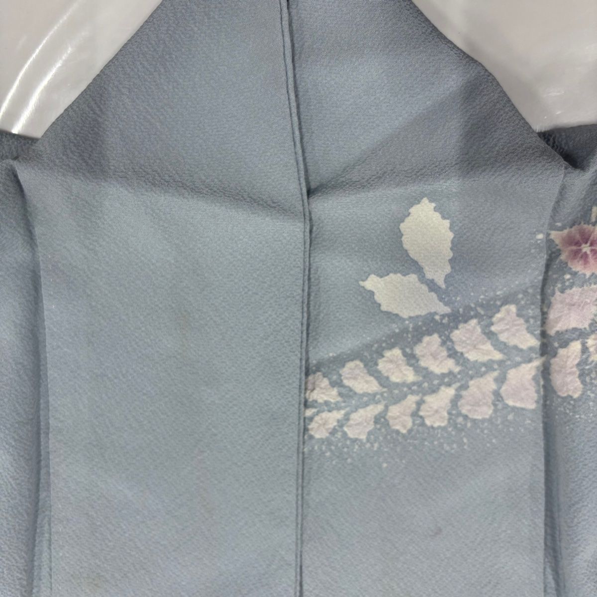 訪問着 身丈154cm 裄丈62.5cm S 袷 翠山工房 落款 辻が花 染め分け