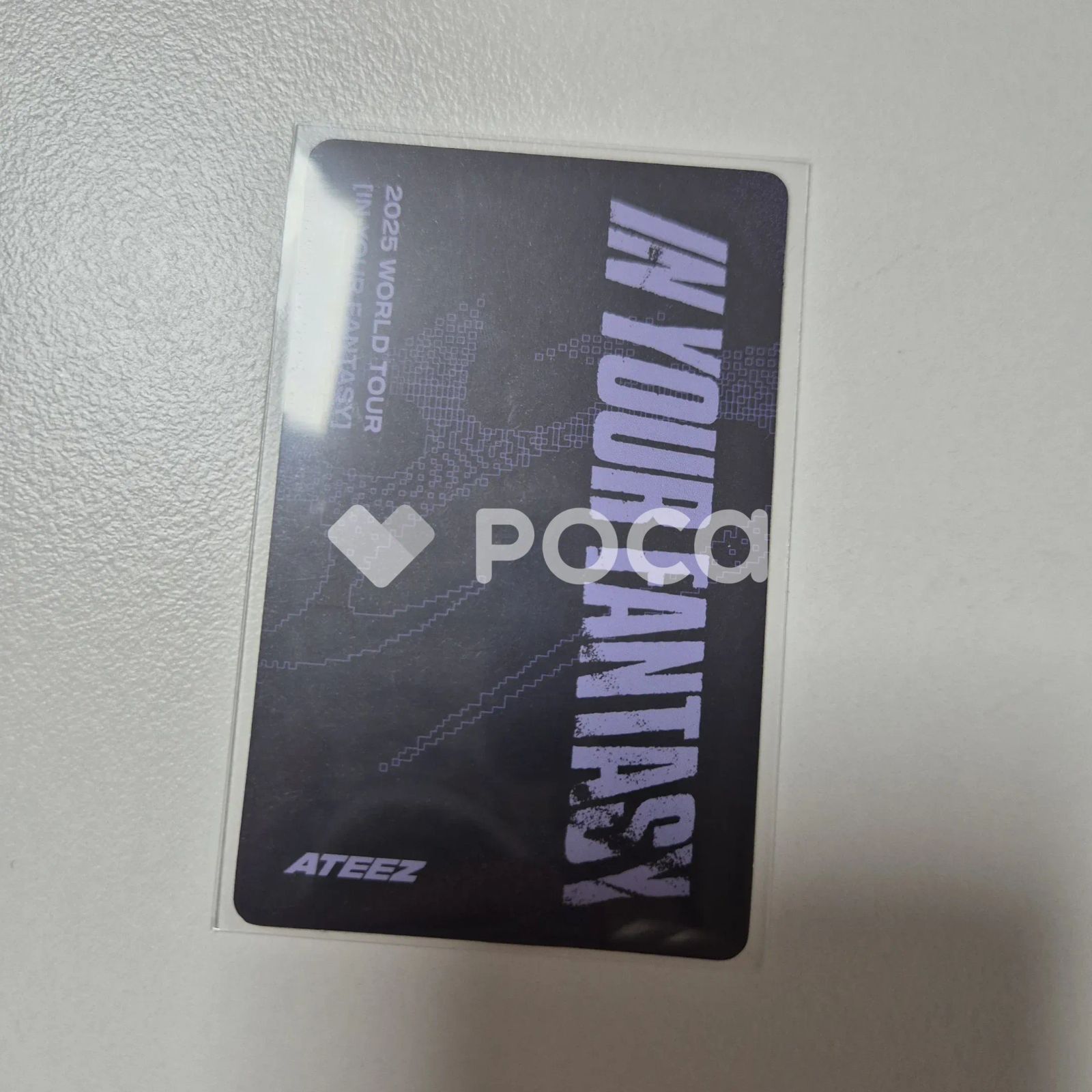 ATEEZ IN YOUR FANTASY 仁川 バッグ トレカ付き Ateez In Your Fantasy コンセプトフォトカード Ver 2セット - 予約