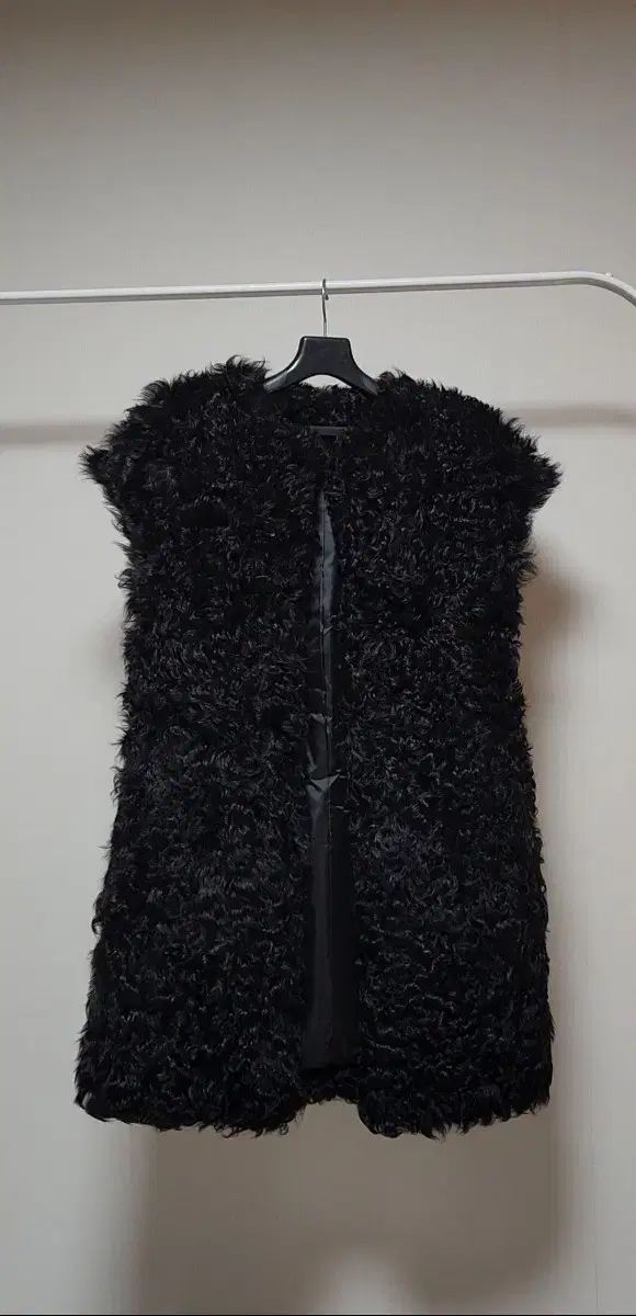 シープスキン ベスト カリー ラム ハーフコート