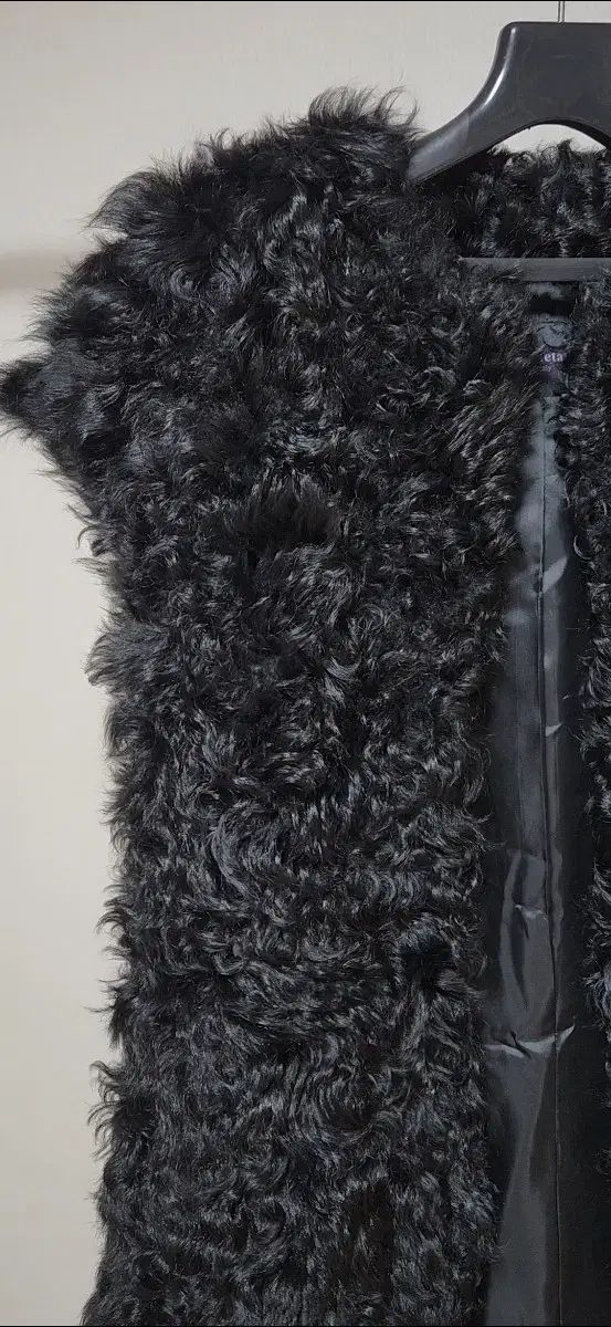 シープスキン ベスト カリー ラム ハーフコート