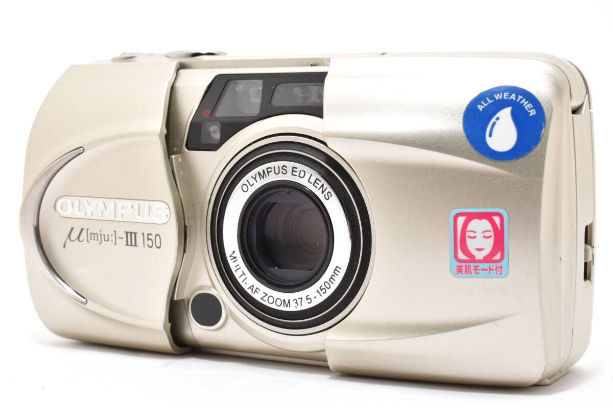 ☆極上品☆オリンパス OLYMPUS μ[mju:]-III 150 コンパクトカメラ