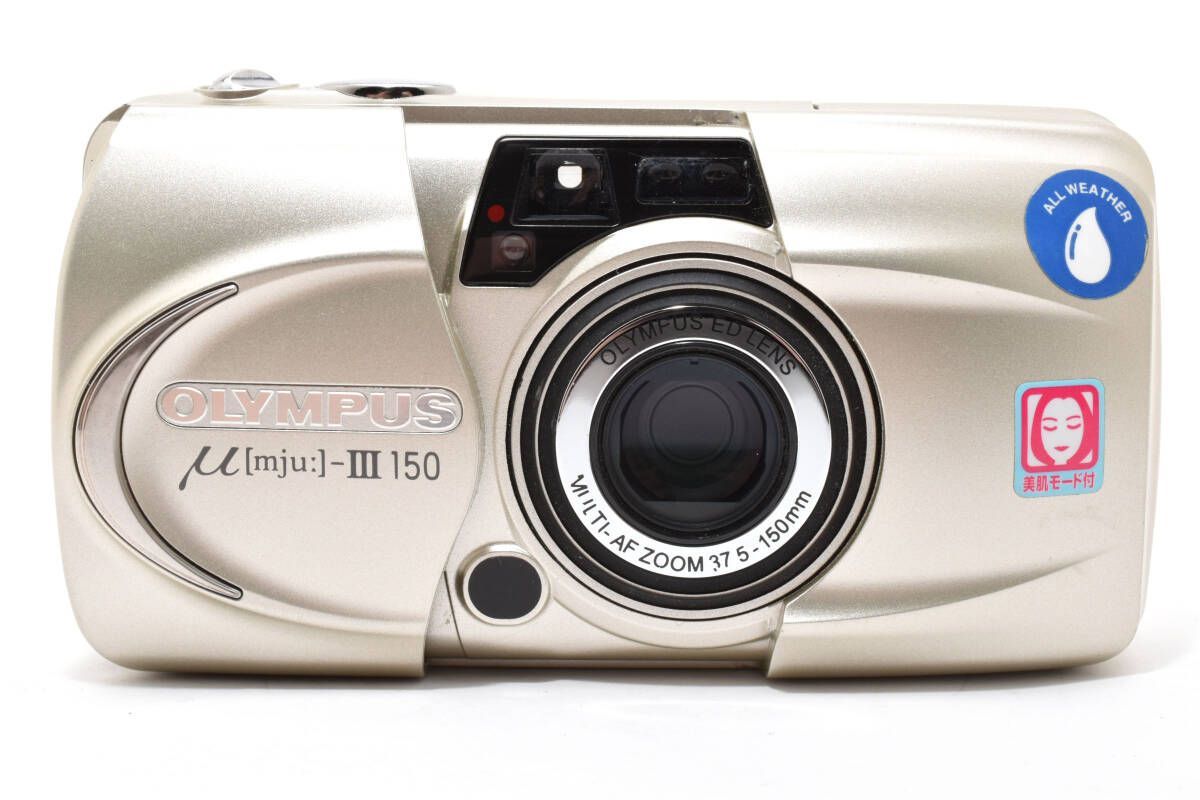☆極上品☆オリンパス OLYMPUS μ[mju:]-III 150 コンパクトカメラ