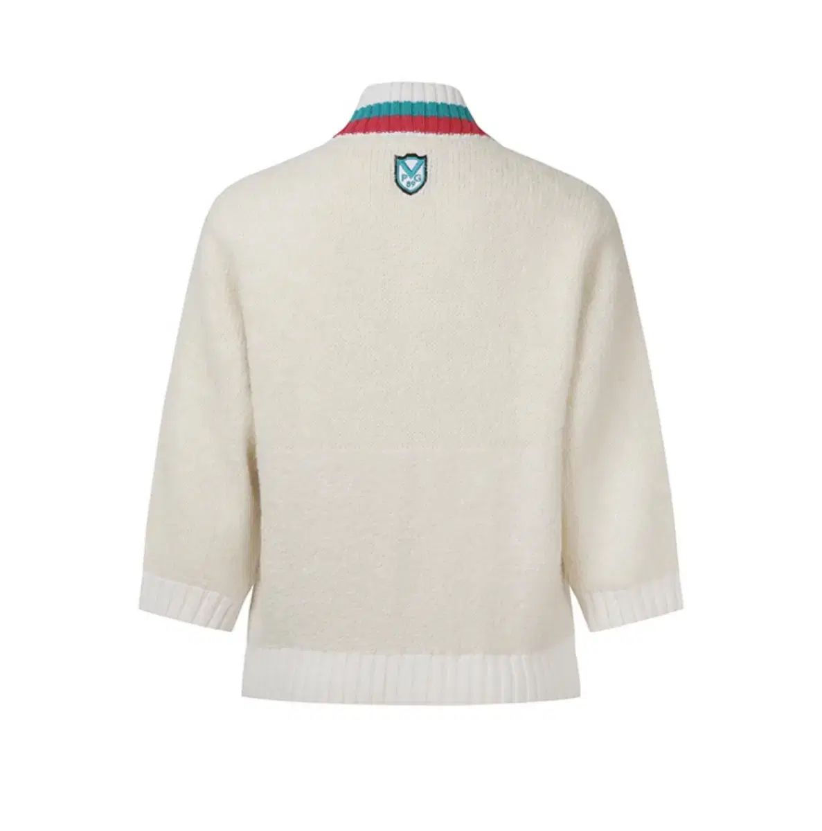 【定価】¥35,200 PEARLY GATES ホワイト ジップアップセーター PEARLY GATES（パーリーゲイツ） セーター ニット 「PEARLY GATES