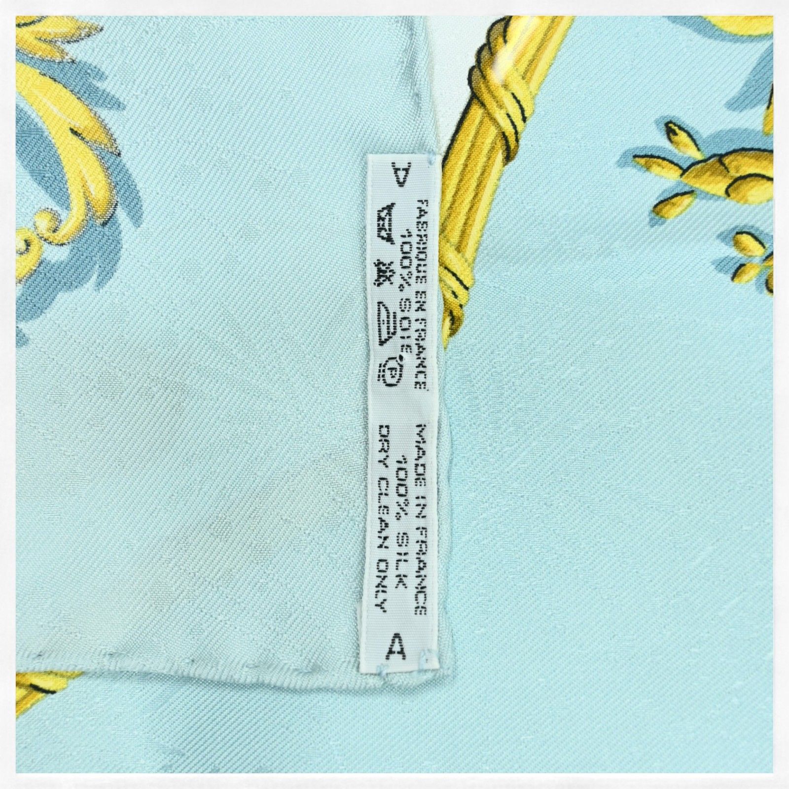 エルメス カレ90 スカーフ LA CLE des CHAMPS 自由の天地への鍵 A