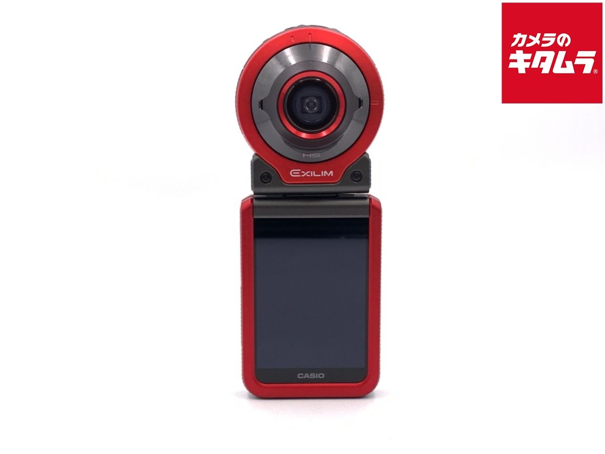 中古】 【美品】 カシオ EXILIM EX-FR100RD レッド - メルカリ