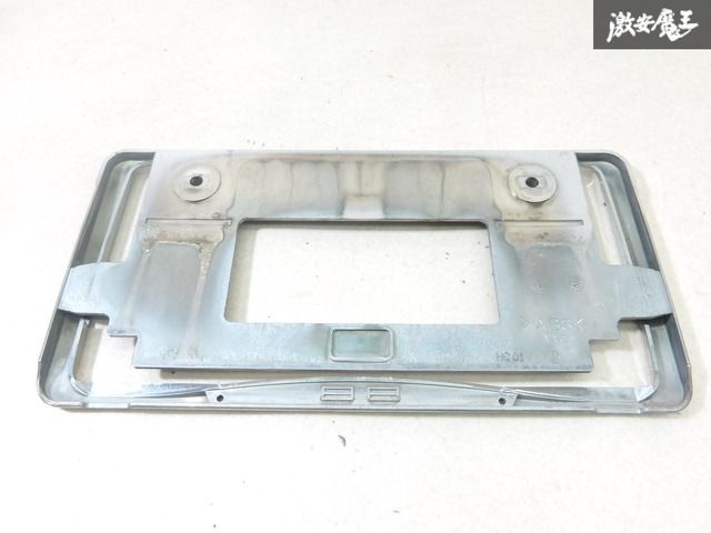 MITSUBISHI MOTORS 三菱 純正 ナンバーフレーム ナンバープレート 2枚