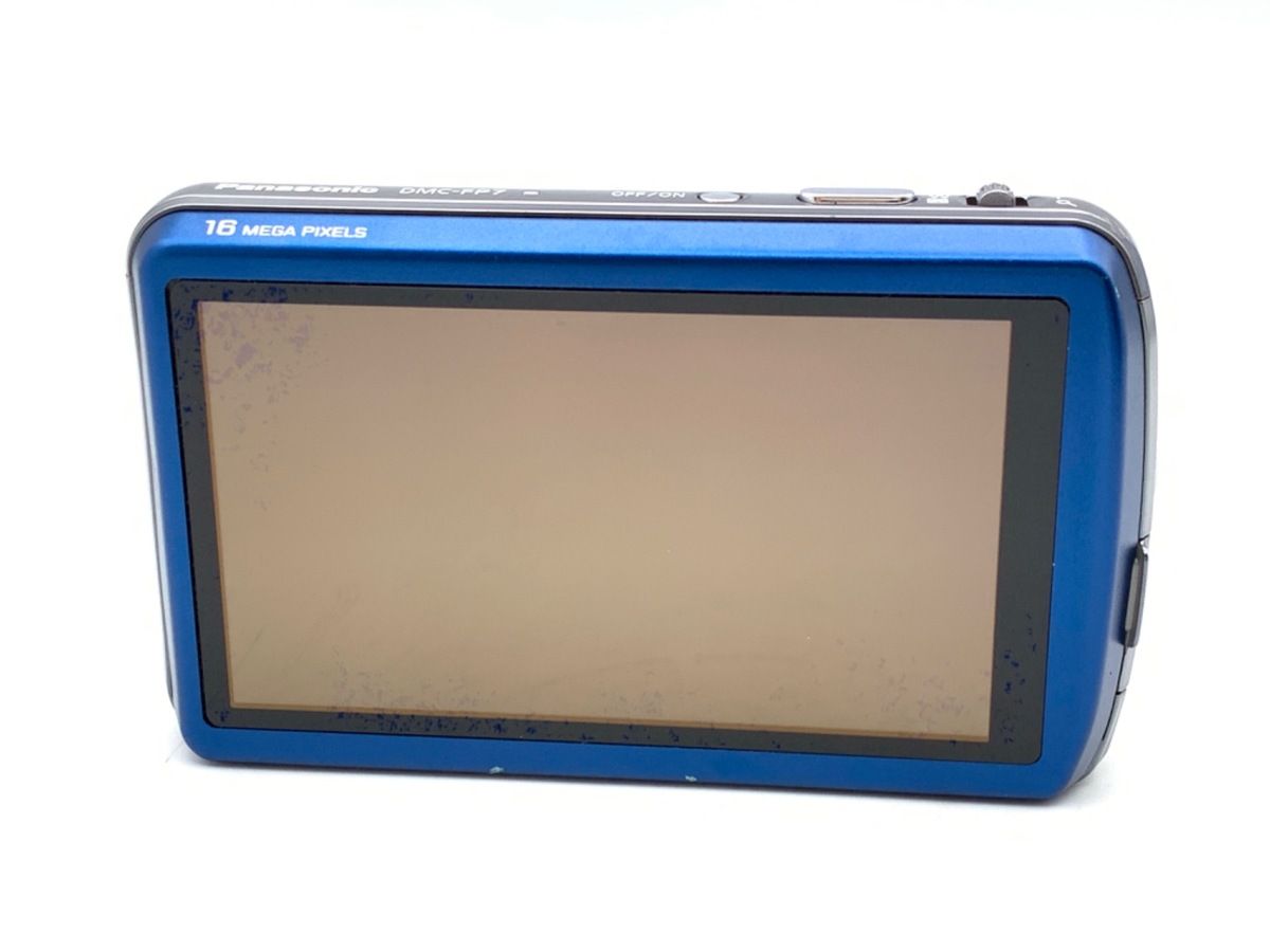 並品】 パナソニック LUMIX DMC-FP7 ブルー Panasonic Lumix DMC-FP7