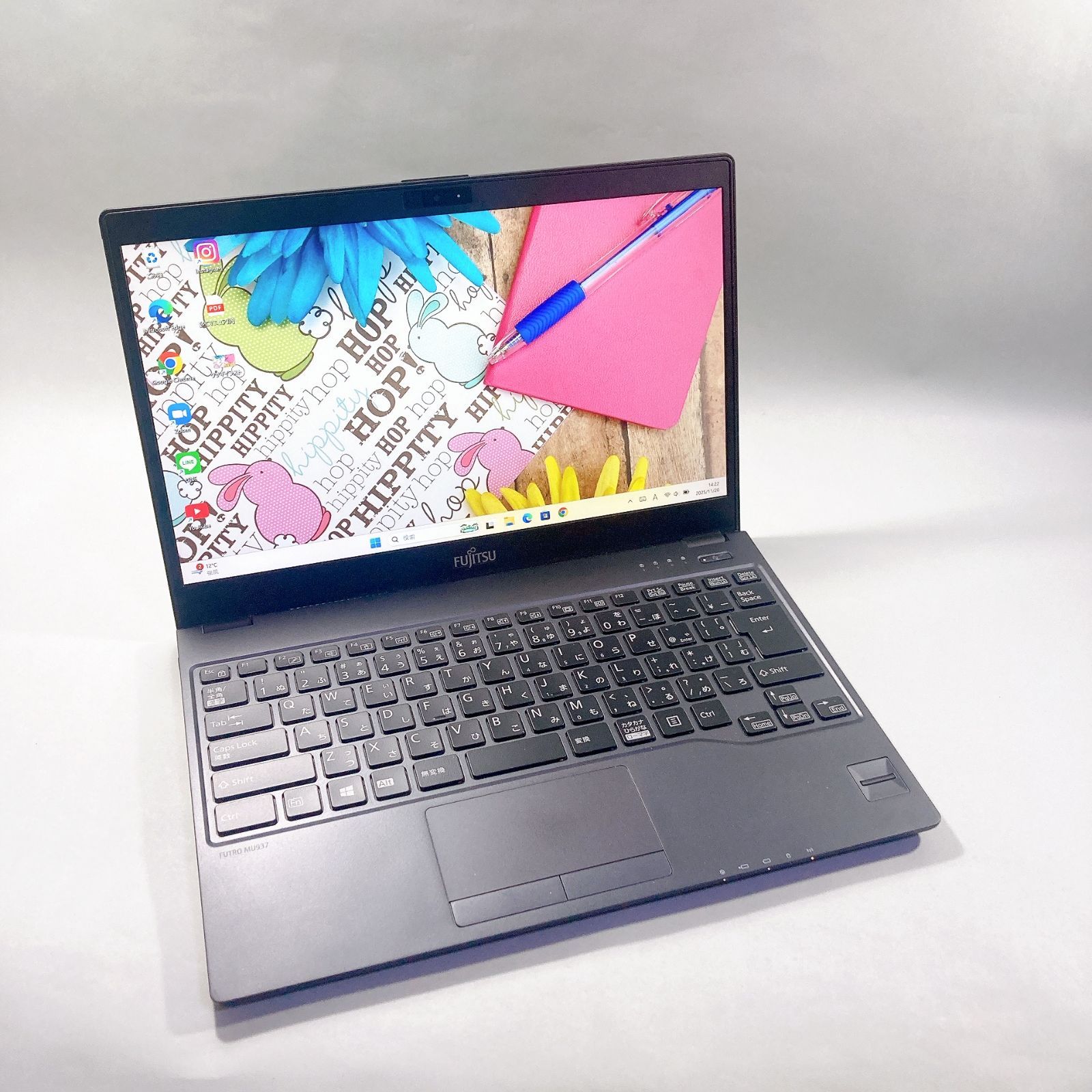 558✨超軽量 /爆速 SSD新品 /Office付/事務作業に快適/Wi-Fi✨すぐ