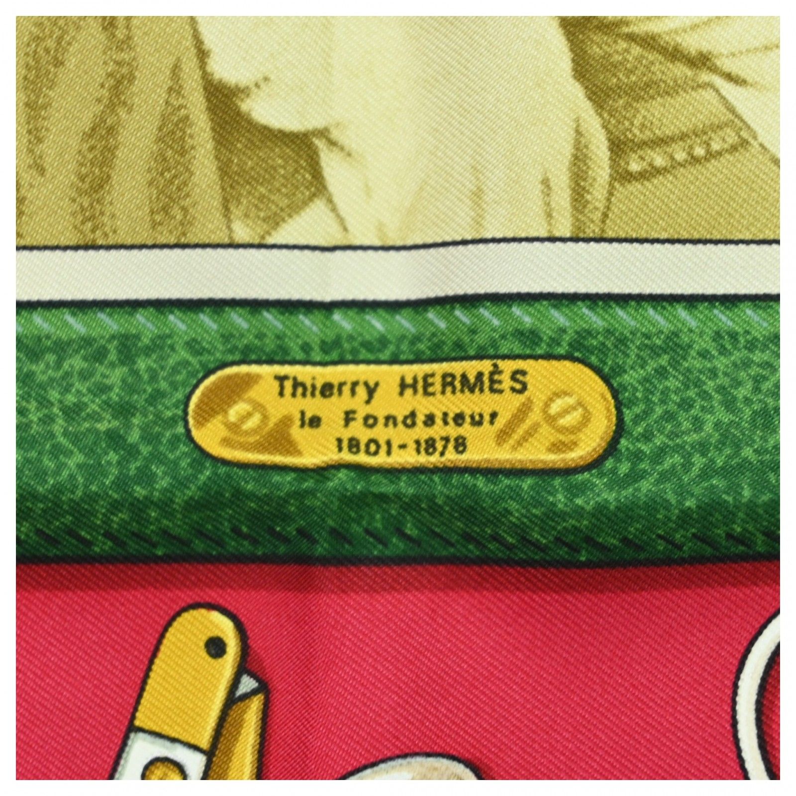 エルメス カレ90 スカーフ Memoire d'Hermes エルメスの思い出 Aランク