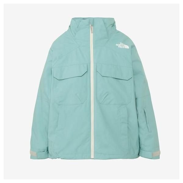 ノースフェイス キッズ スノーオーバージャケット ブルーエクリプス 防水 スノーウェア ジュニア スキー スノボ 雪遊び HYVENT