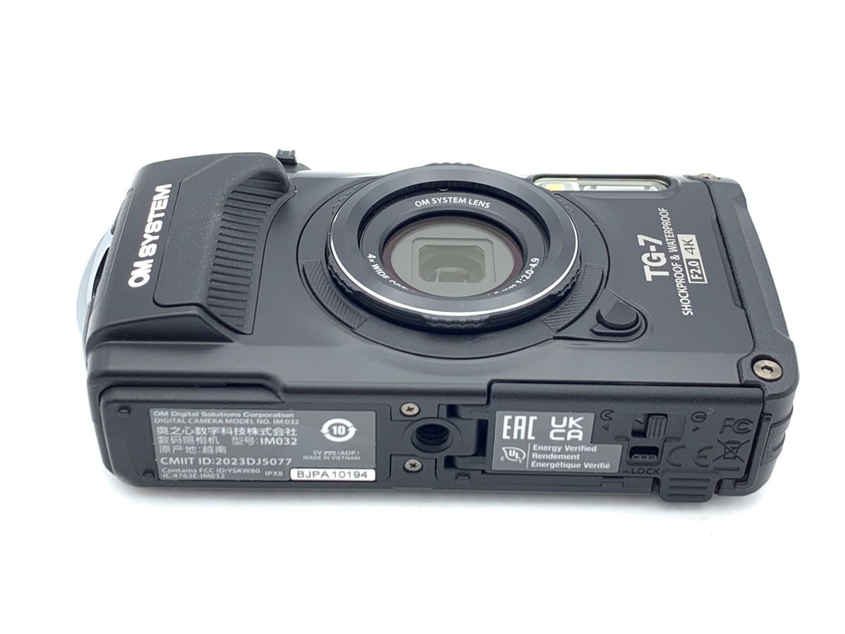 中古】 【美品】 OM SYSTEM Tough TG-7 BLK ブラック - メルカリ