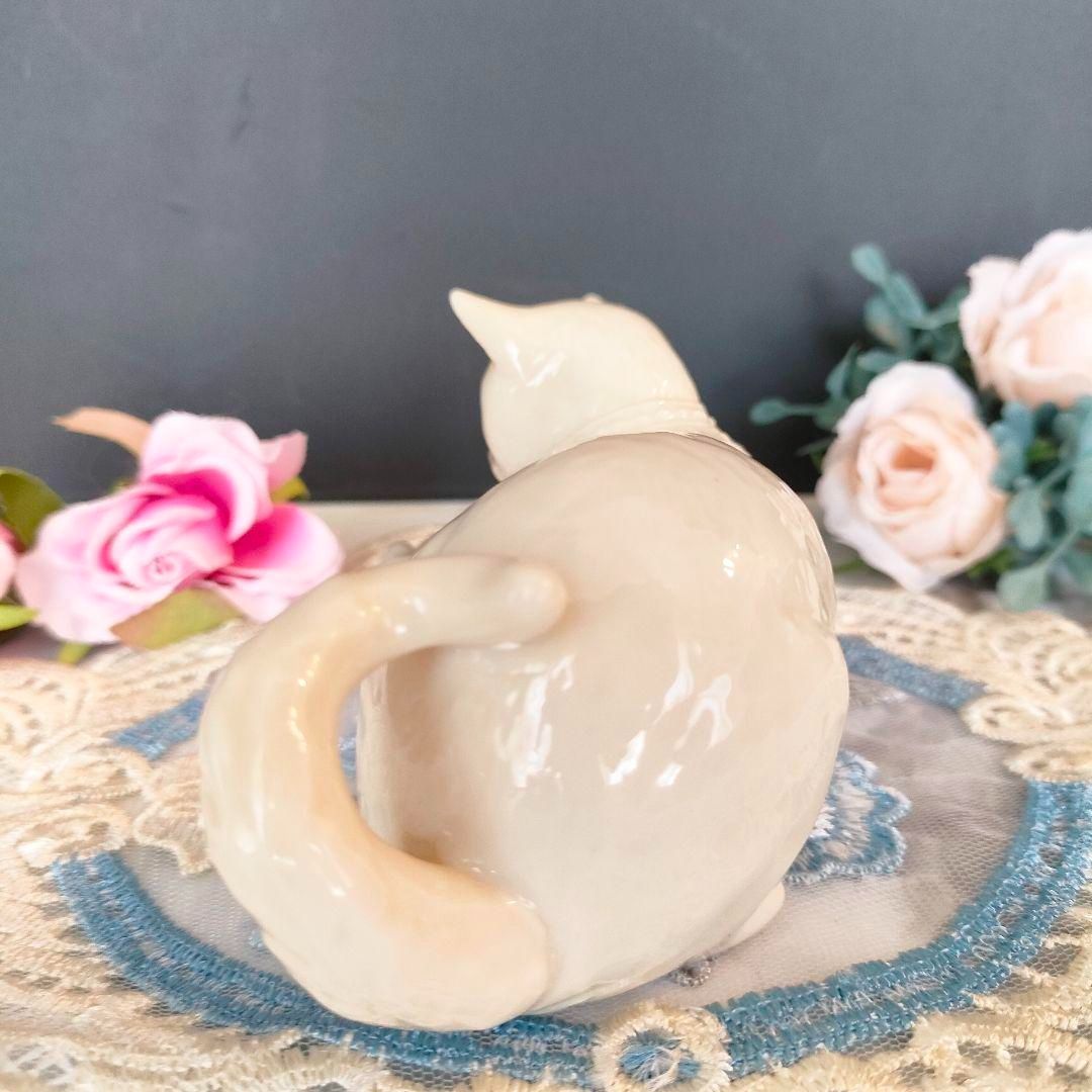 インテリア小物 LENOX レノックス 猫 キャット 24K ハンドペイント