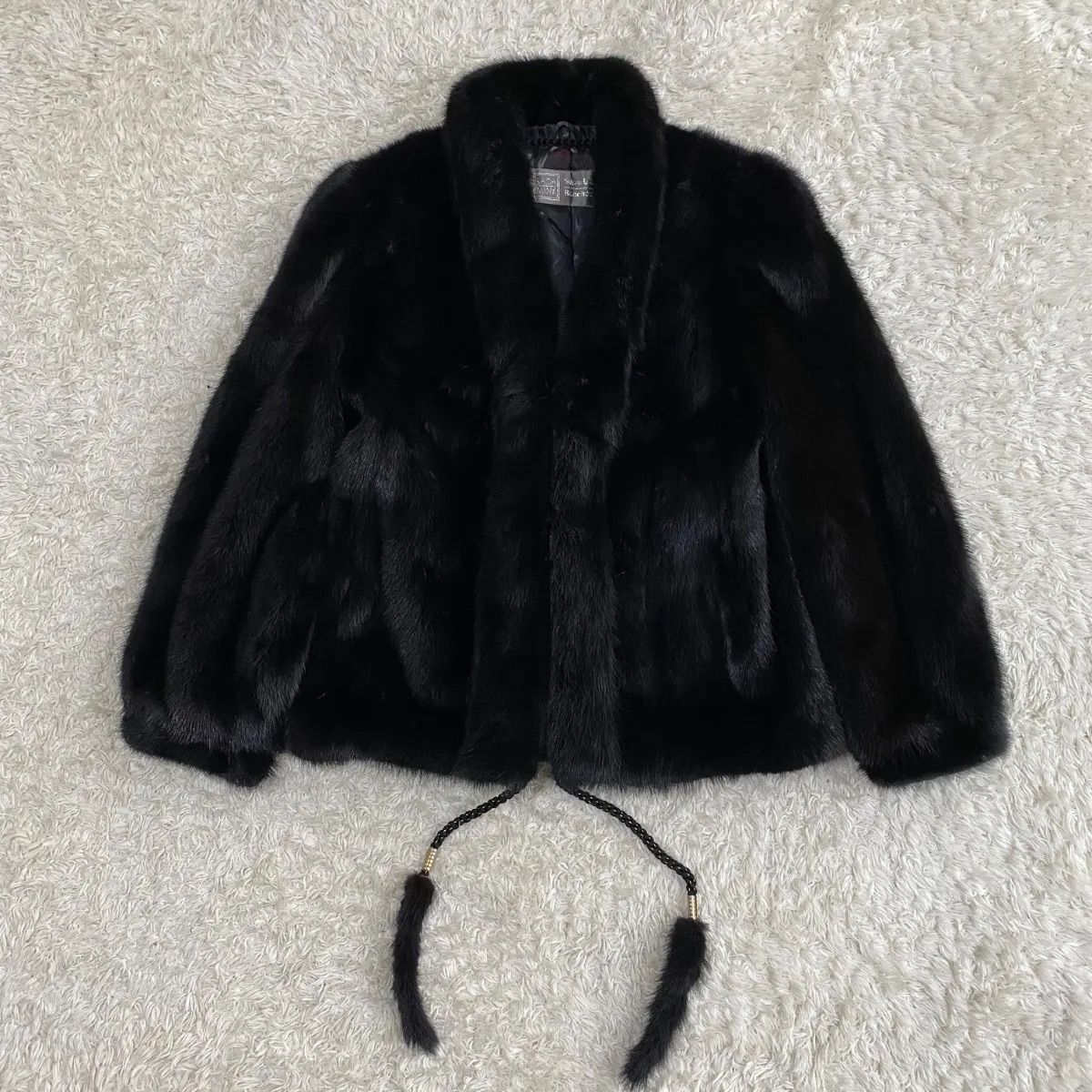 未使用級！Superb Quality Ranched Mink SAGA MINK サガミンク
