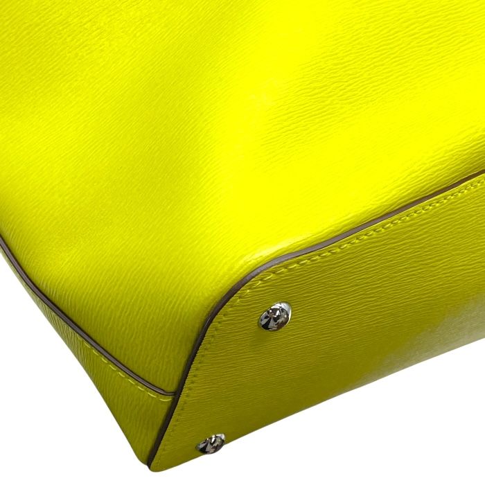  ローレン ラルフローレン トートバッグ ハンドバッグ RLL ロゴ シルバー イエロー レザー RALPH LAUREN レディース 上品 感 エレガント その他 バッグ