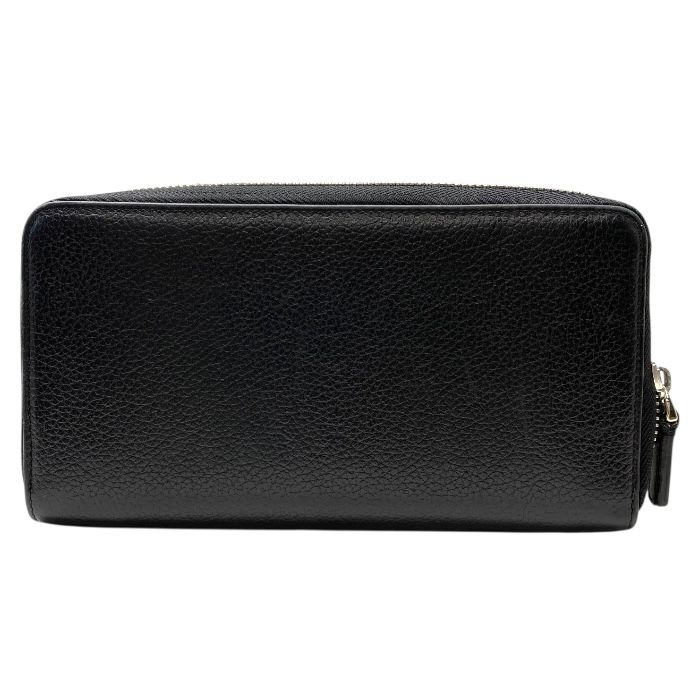 美品＊ MONTBLANC モンブラン サフィアーノ ラウンドジップ 長財布 黒 モンブラン メンズ 財布 MONTBLANC ブランド 長財布 サイフ ウォレット