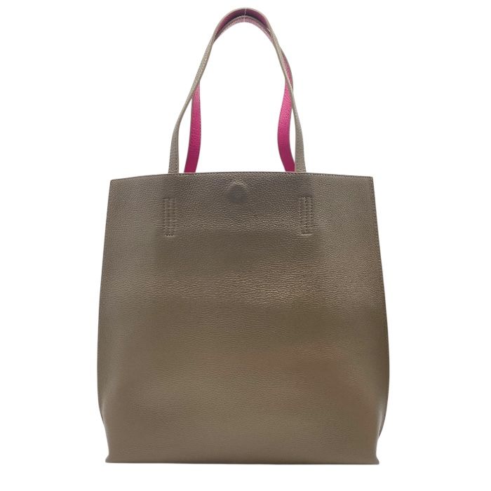 パテックフィリップ ショルダーバッグ トートバッグ カーキ×ピンク レザー メンズ レディース ユニセックス PATEK PHILIPPE 感 上品