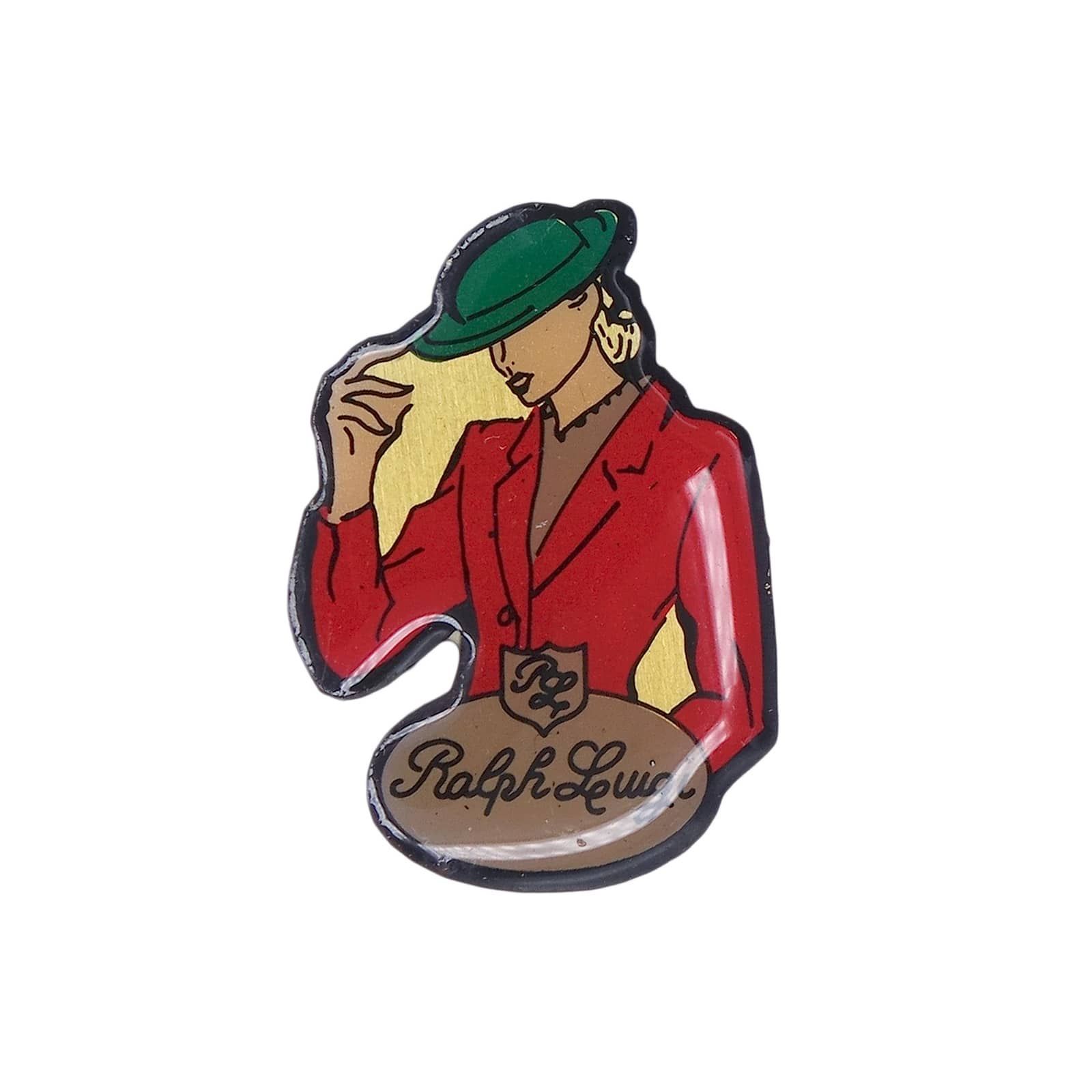 フランス レトロ ピンズ エレガントな女性 ビンテージ ピンバッチ