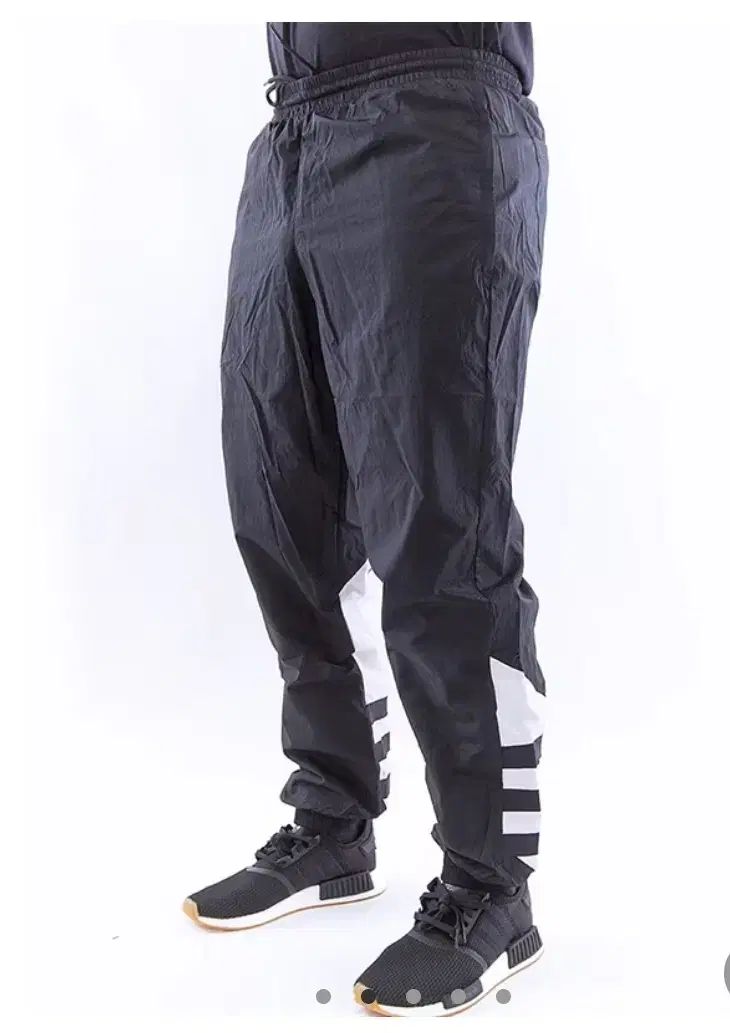 メンズ adidas アディダス オリジナルス BG トレフォイル TP ビックロゴ ラージロゴ ウーブンパンツ