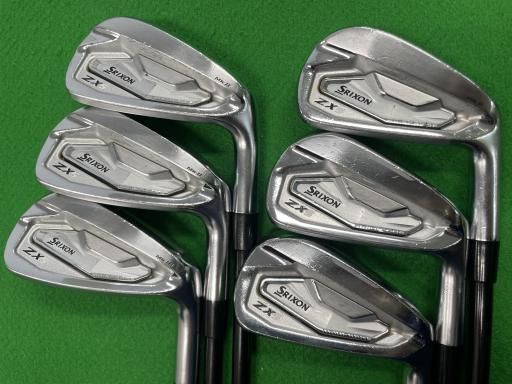 中古】 ダンロップ SRIXON ZX5 Mk II 6S アイアンセット IR リシャフト