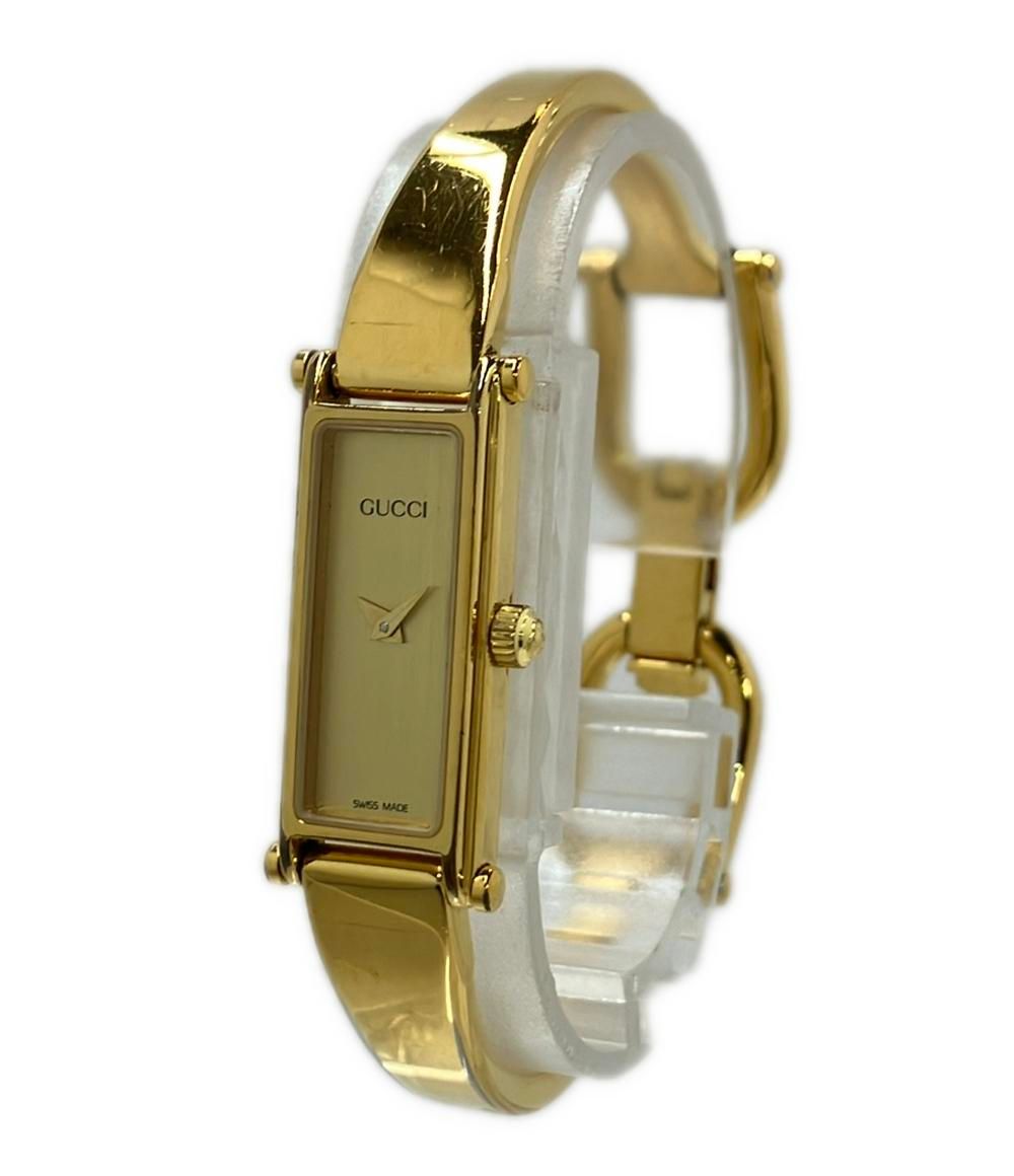 グッチ 腕時計 1500 L クオーツ ゴールド レディース GUCCI