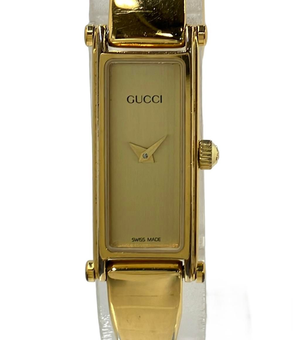 グッチ 腕時計 1500 L クオーツ ゴールド レディース GUCCI