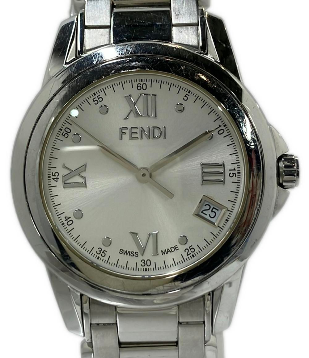 フェンディ 腕時計 007-2200 M-272 クオーツ シルバー レディース メンズ FENDI