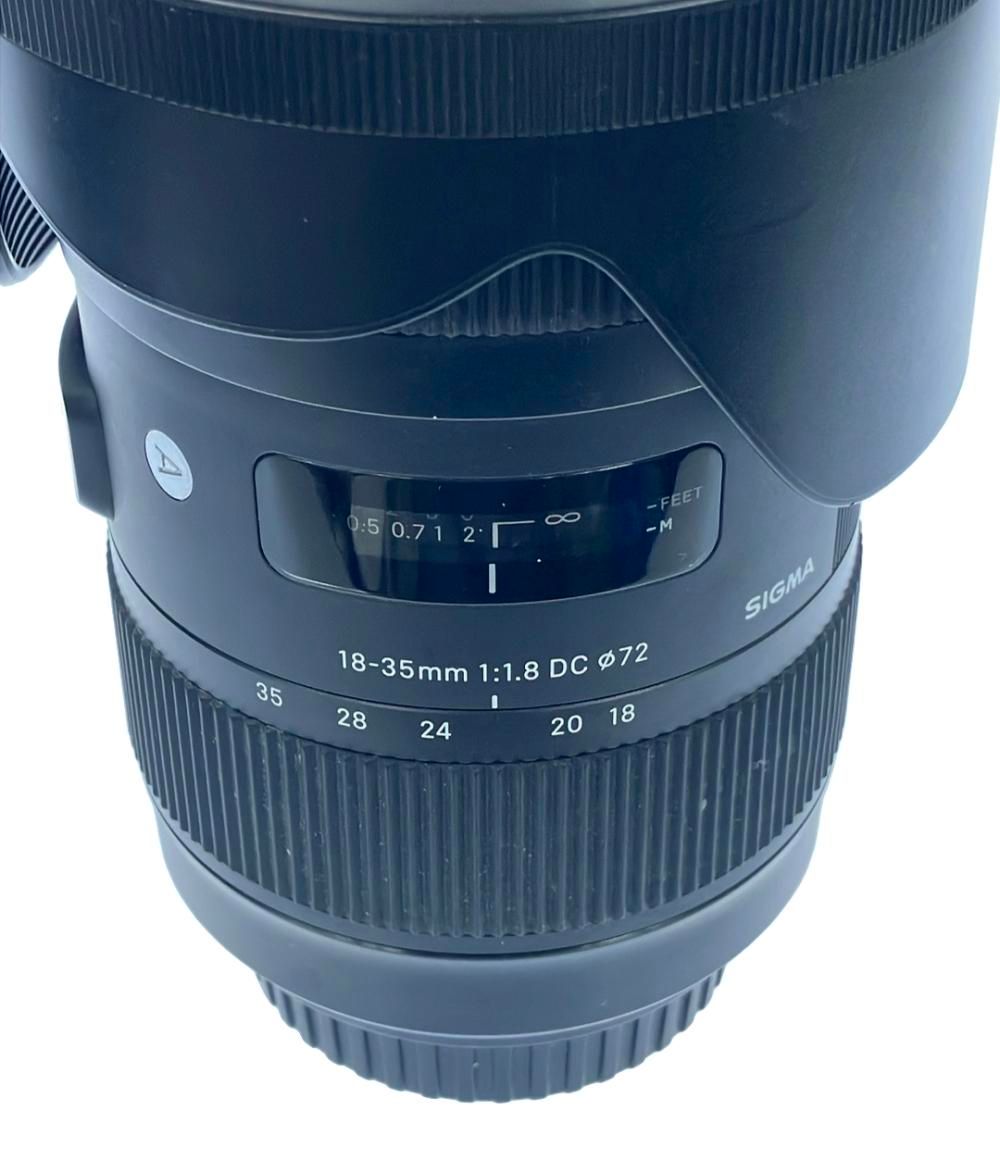  シグマ 交換用レンズ 18 35 mm F 1 8 DC HSM キヤノン用 SIGMA その他 カメラ