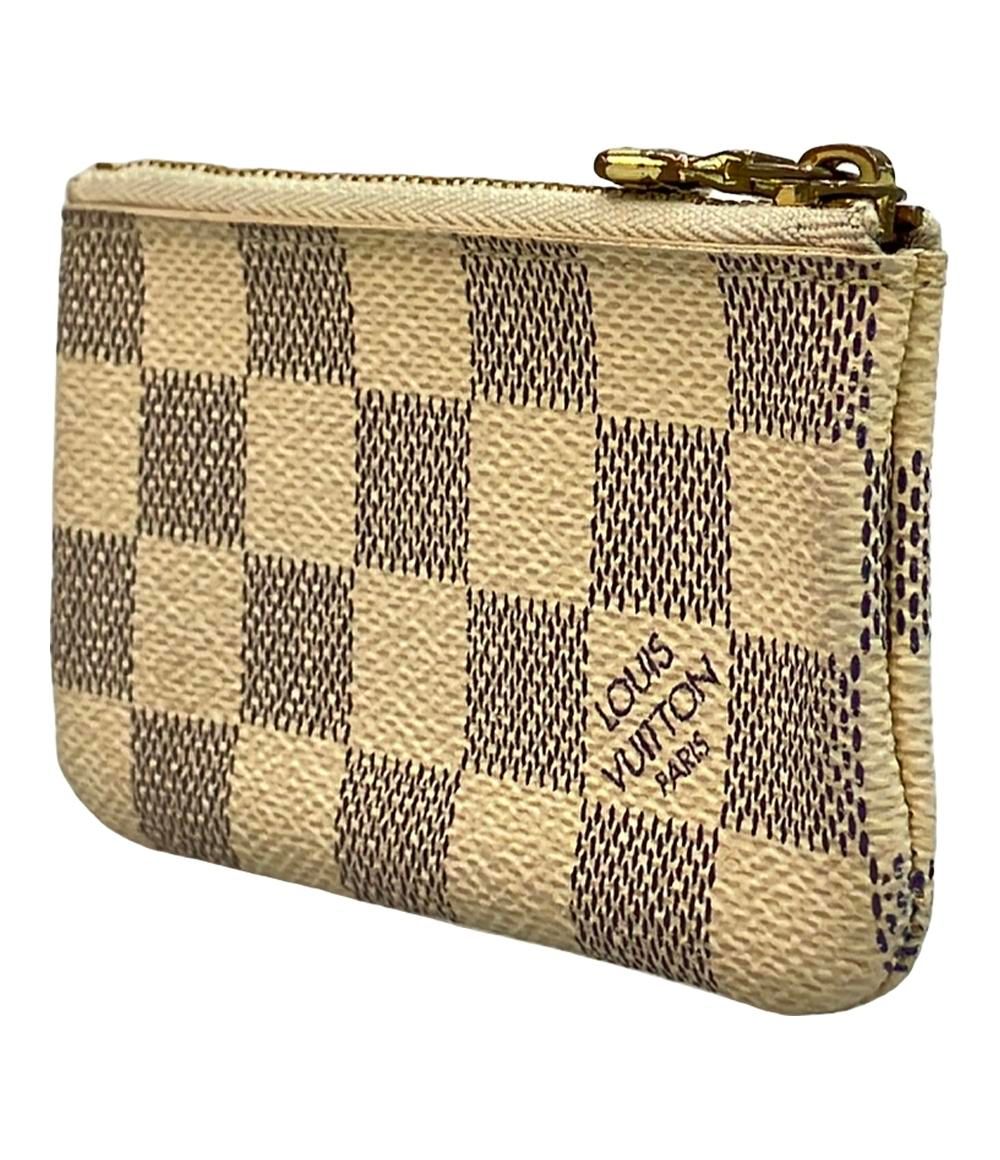 ルイ ヴィトン コインケース キーリング付き ダミエアズール ポシェットクレ N 62659 メンズ レディース LOUIS VUITTON