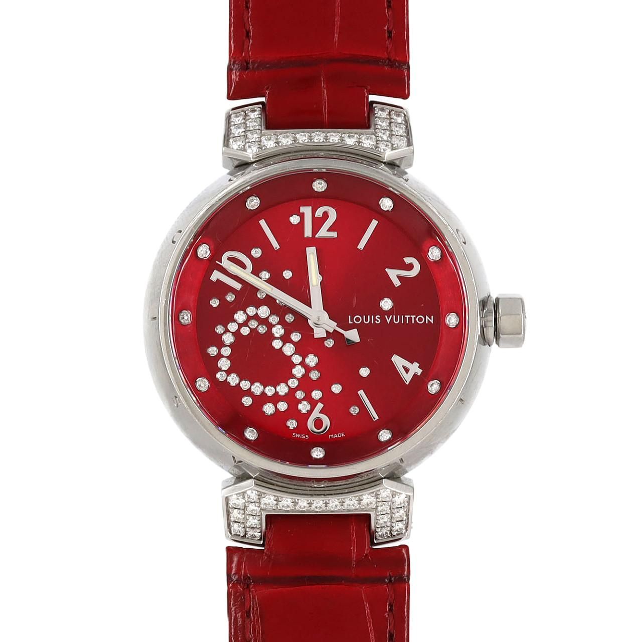 ルイヴィトン タンブールフィジーハートポム･ダムール･12 P･ラグD Q 131 Z SS クォーツ