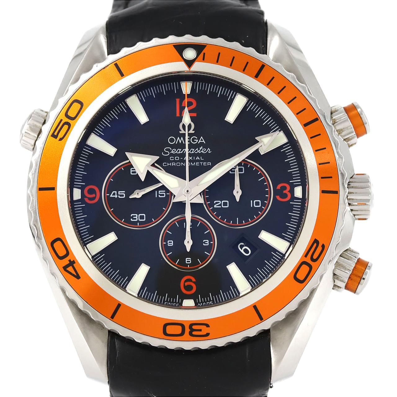 オメガ シーマスタープラネットオーシャンクロノ 2918 50 82 SS 自動巻