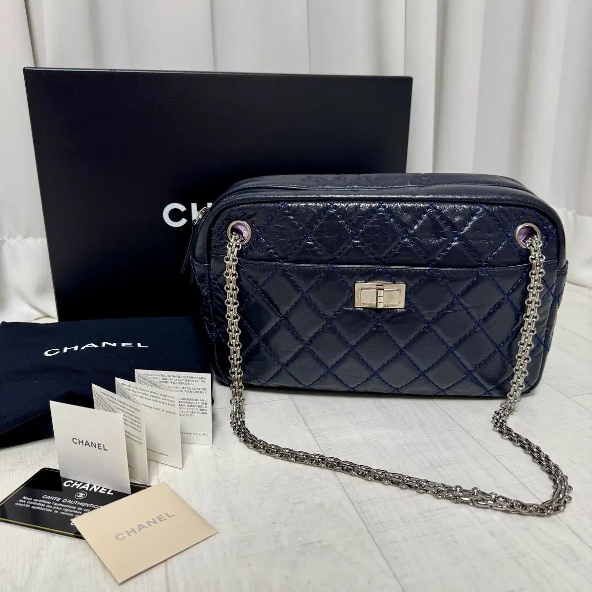 CHANEL シャネル ヴィンテージ 2 55 カメラバッグ A