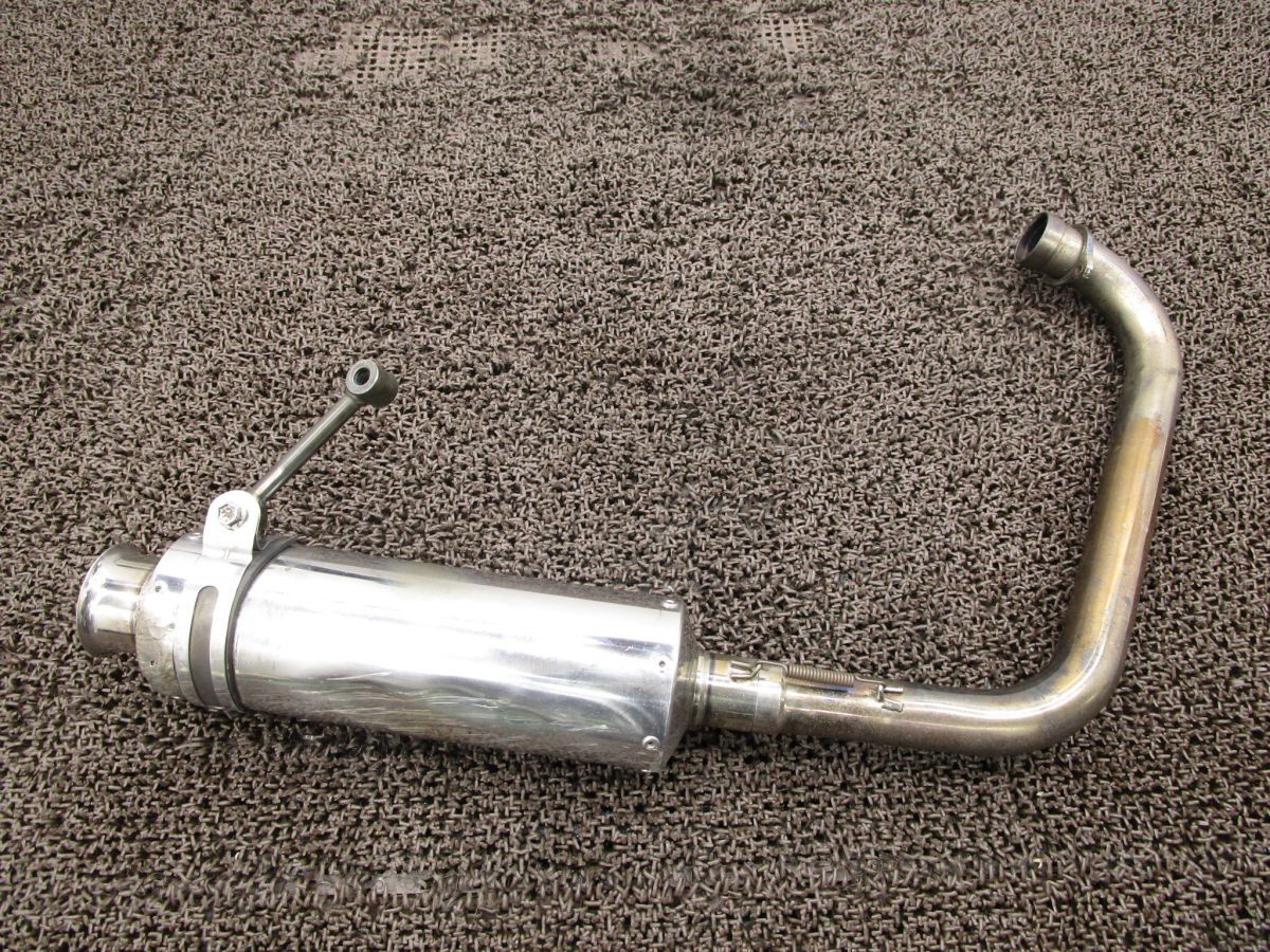 TW 225 社外 マフラー サイレンサー A 8480 DG 09 J カスタム素材に ヤマハ G 328 E キャブ車 動画有