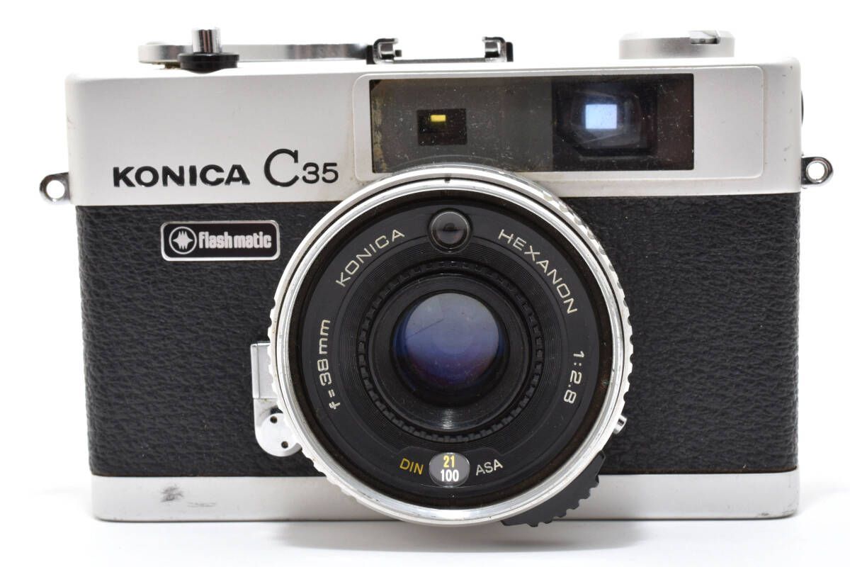 楽天市場】【整備済】【保証付 】 コニカ KONICA C35 Flashmatic