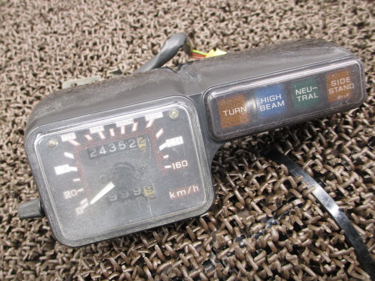 3点 まとめ商品 CRM250AR スピードメーター インジケーターランプ ○A8539！MD32