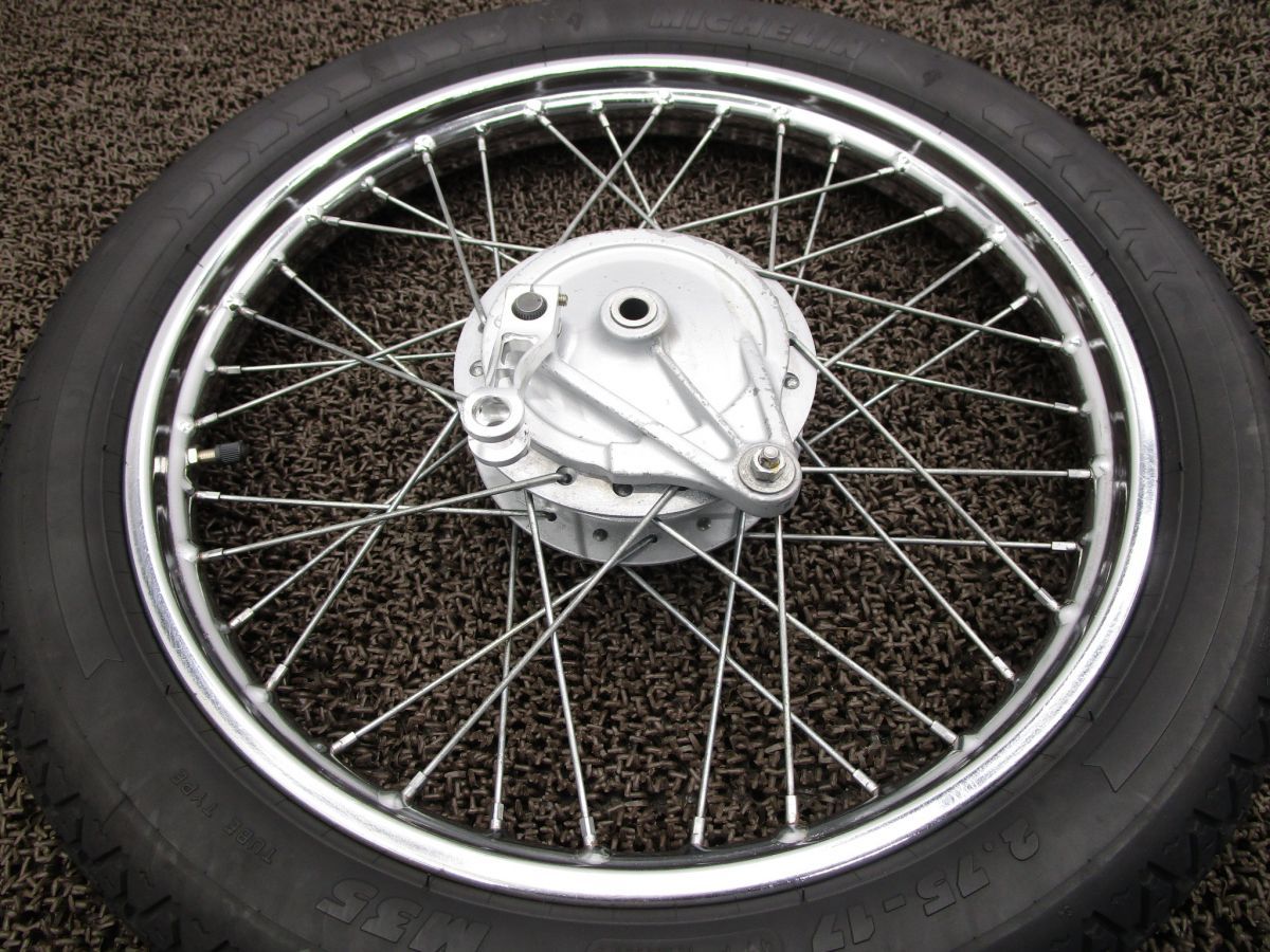 スーパーカブ90 リアホイール ブレーキドラム A 8571 社外 POSH ブレーキアーム HA 02 ホンダ E キャブ車 動画有