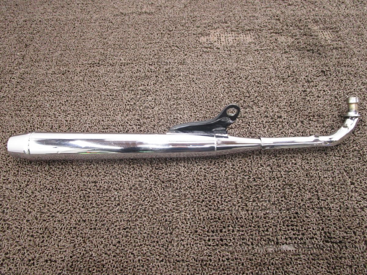 スーパーカブ90 社外 モナカ マフラー サイレンサー A 8570 HA 02 カスタム素材に ホンダ E キャブ車 動画有