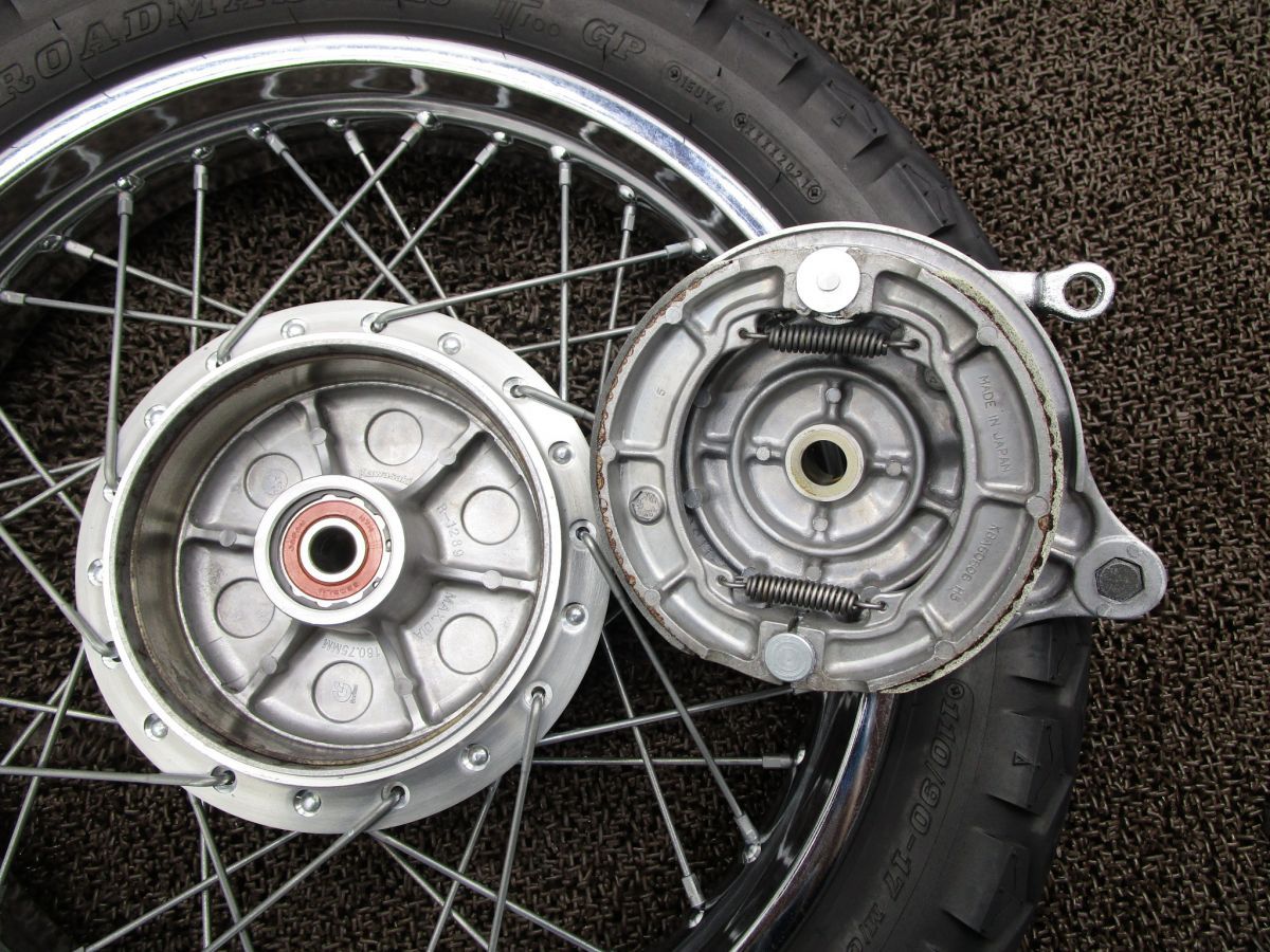 エストレヤRSカスタム タカサゴ リアホイール □A8678！ ブレーキ