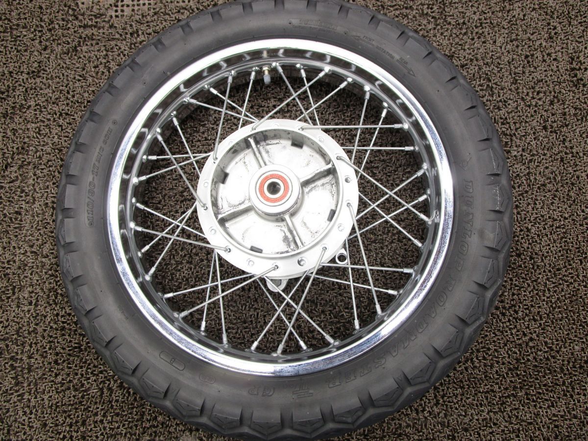 エストレヤRSカスタム タカサゴ リアホイール A 8678 ブレーキドラム BJ 250 カワサキ AE Estrella Custom キャブ車 ドラム