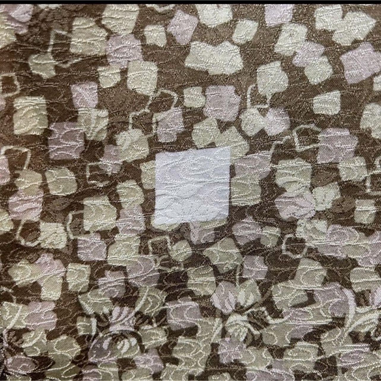  近い 袷 正絹 紋付き 地紋 訪問着 フルセット 西陣唐織袋帯 訪問着 付け下げ 着物