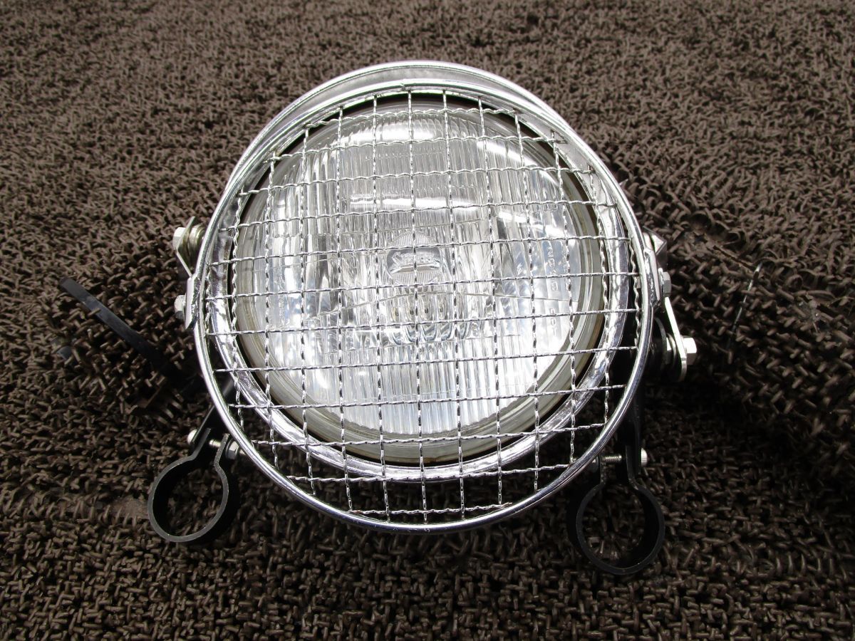 エストレヤRSカスタム ヘッドライト ステー ガード A 8697 BJ 250 カワサキ AE Estrella Custom キャブ車 ドラム