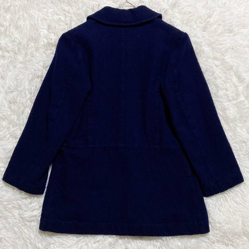 tricot COMME des GARCONSトリココムデギャルソン 縮絨ウール丸襟