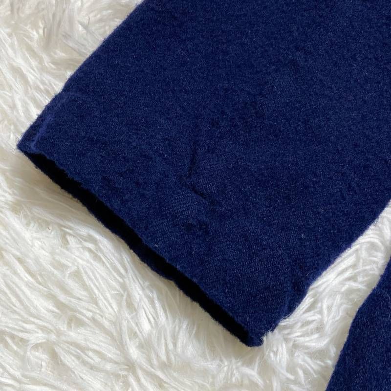 tricot COMME des GARCONSトリココムデギャルソン 縮絨ウール丸襟