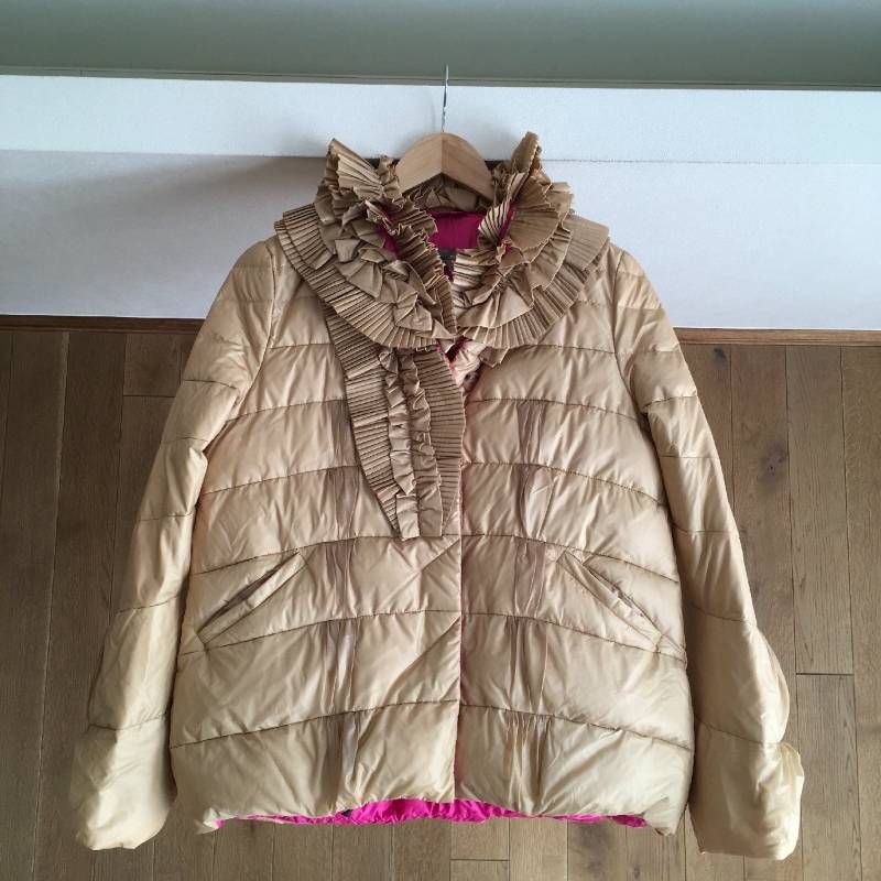 極美品 ERMANNO SCERVINO エルマノシェルビーノ ダウン ジャケット