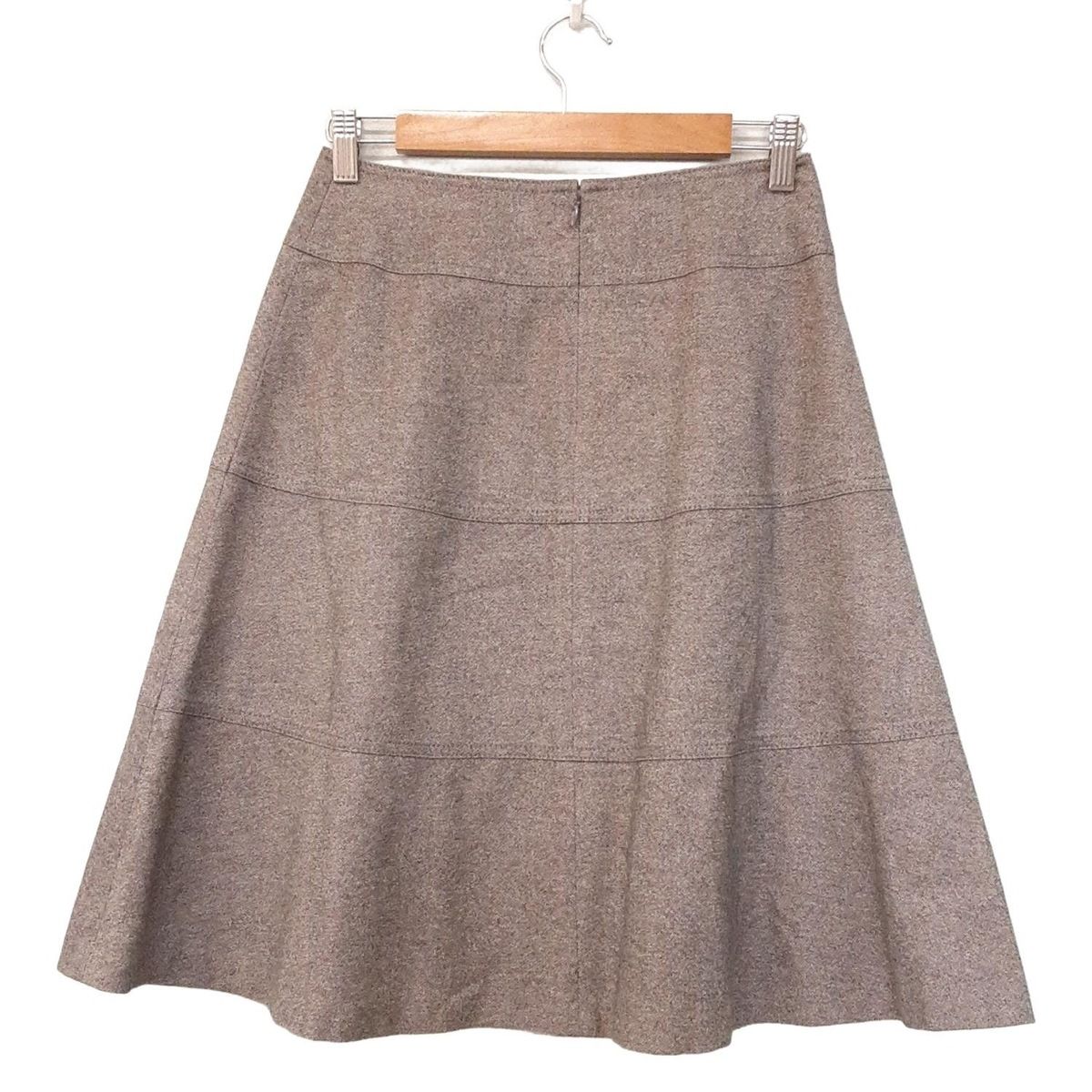 Burberry LONDON バーバリーロンドン スカート サイズ36 M レディース - グレー ひざ丈