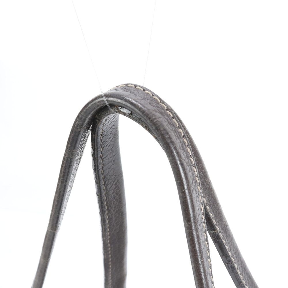 極美品 グッチ GGクリスタル シェリーライン 293589 レザー トート