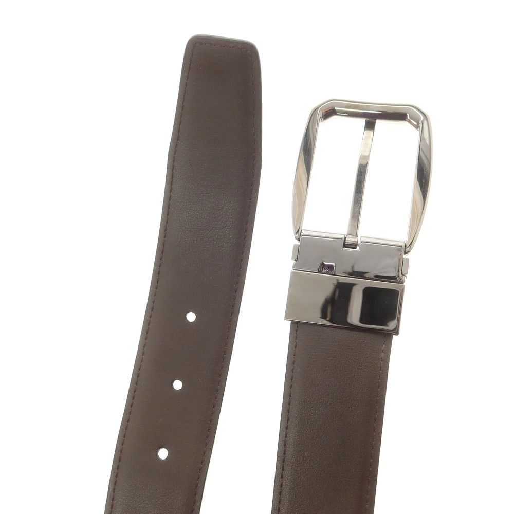 中古】エルメネジルドゼニア Ermenegildo Zegna リバーシブル レザー