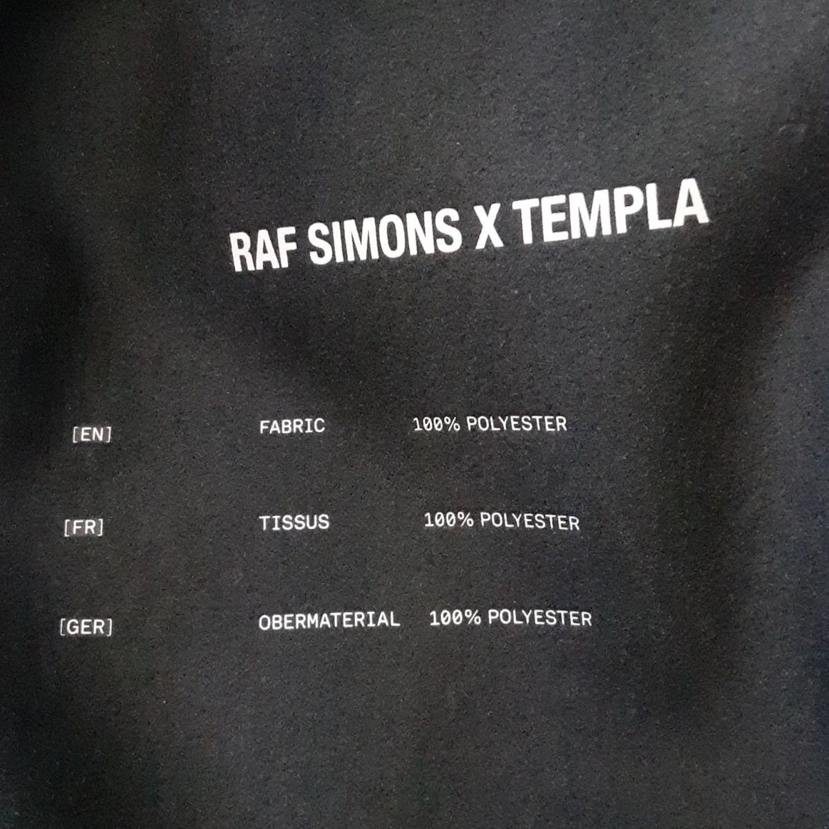 RAF SIMONS(ラフシモンズ) ノースリーブカットソー サイズXS メンズ美