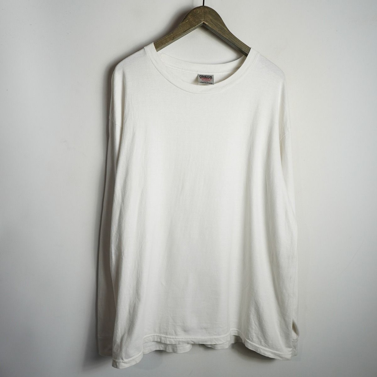 トップス greatLAnd EXCLUSIVE L/S PACK TEE WHITE L greatLAnd × ONEITA EXCLUSIVE L/S PACK TEE 5YEARS/10YEARS 2PACK